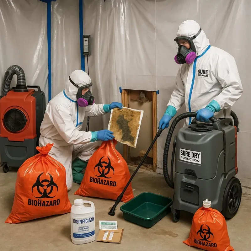 Contaminated Water Handling Protocols process in New Iberia, LA